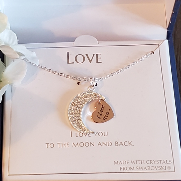Brilliance Jewelry Love You To The Moon And Back Necklace Poshmark Brilliance Jewelry Love You To The Moon And Back Necklace Poshmark